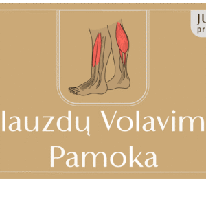 Volavimo pamoka blauzdoms ONLINE