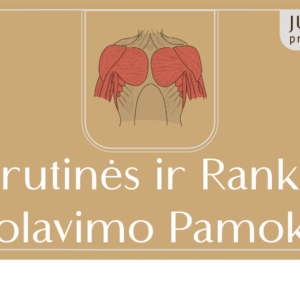 Volavimo pamoka krūtinei ir rankoms ONLINE
