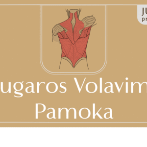 Volavimo pamoka nugarai ONLINE